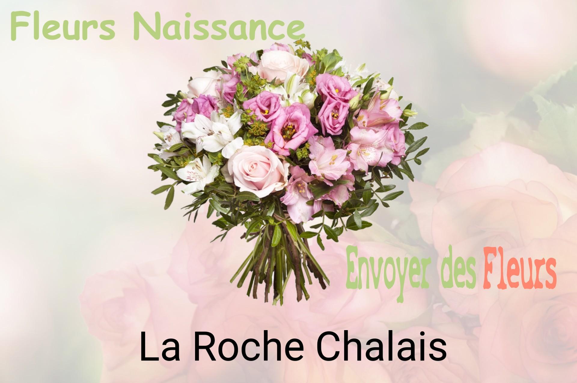 Bouquet de fleurs de naissance livré à La Roche-Chalais