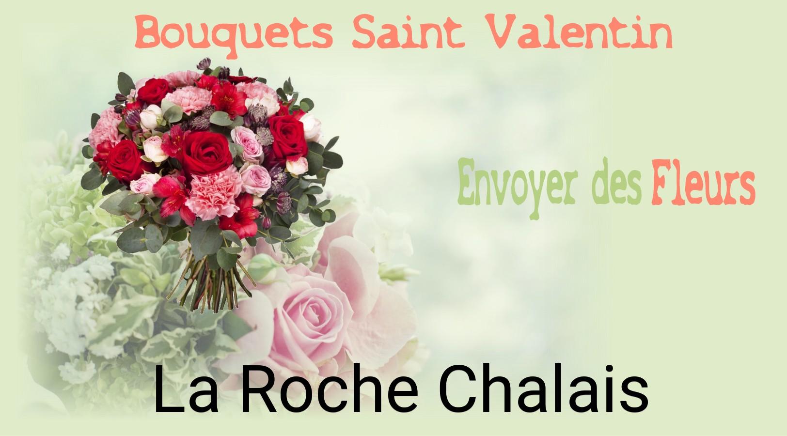 Roses de Saint-Valentin livrées à La Roche-Chalais
